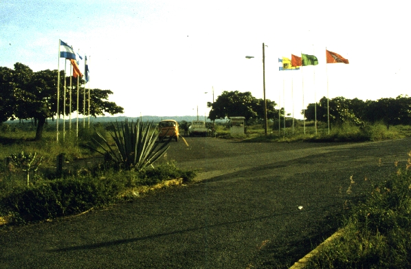 Nicaraguan political party flags